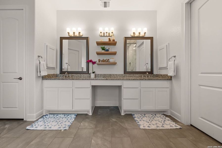 Furnished interior view inside a new home in Legend Park, Castroville (Image 9).