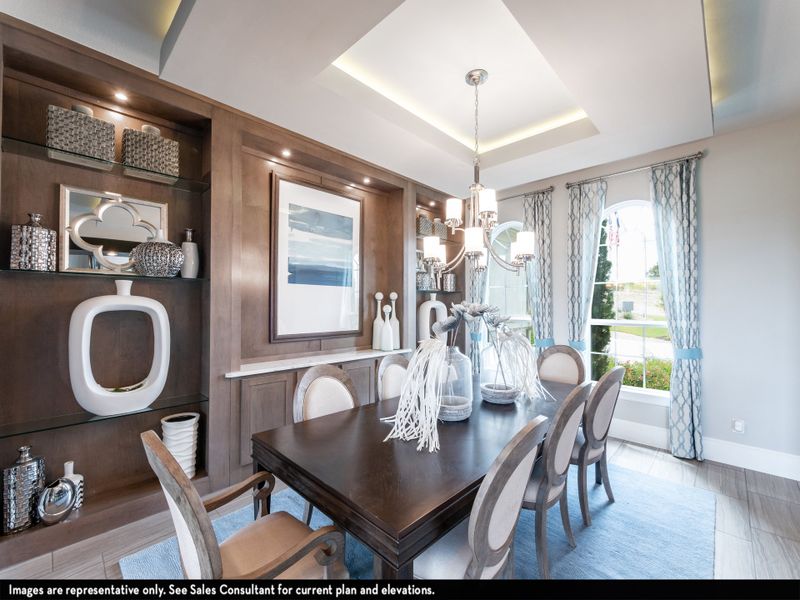 Furnished interior view inside a new home in Arcadia, Brentwood (Image 2).