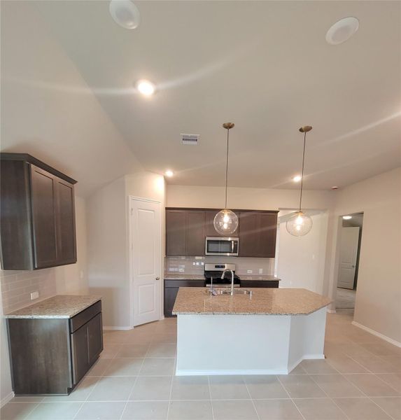 Furnished interior view inside a new home in The Trails, New Caney (Image 15). Furnished interior view inside a new home in The Trails, New Caney (Image 15).