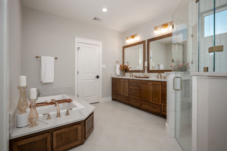 Representative furnished interior of a home built from the The Sophie by Reece Homes in Traditions, Bryan (Image 45).