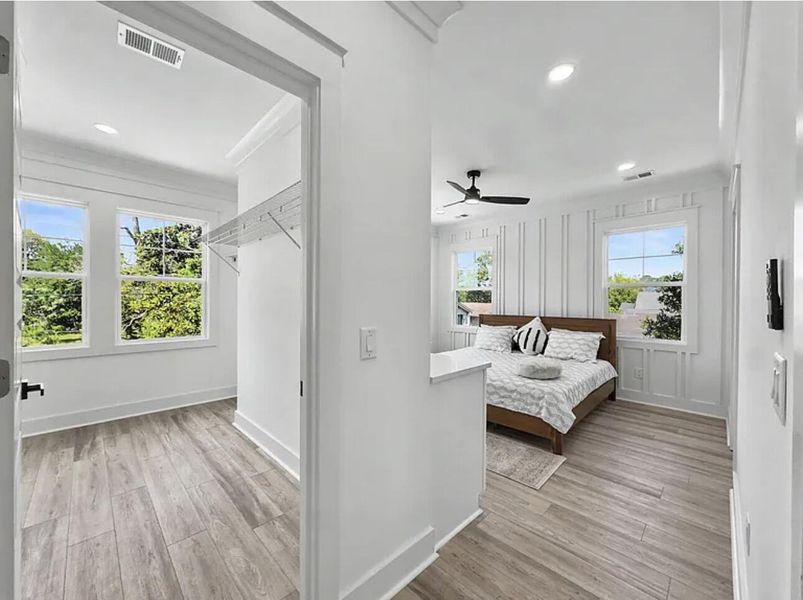 Furnished interior view inside a new home in , North Charleston (Image 17).