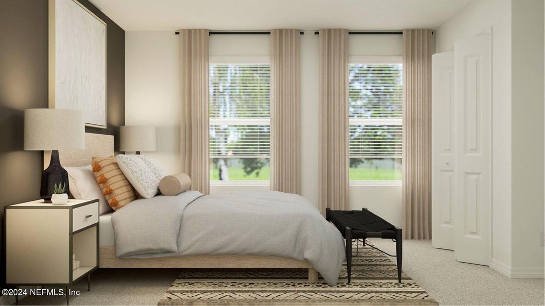 Furnished interior view inside a new home in Saddle Oaks, Jacksonville (Image 5).