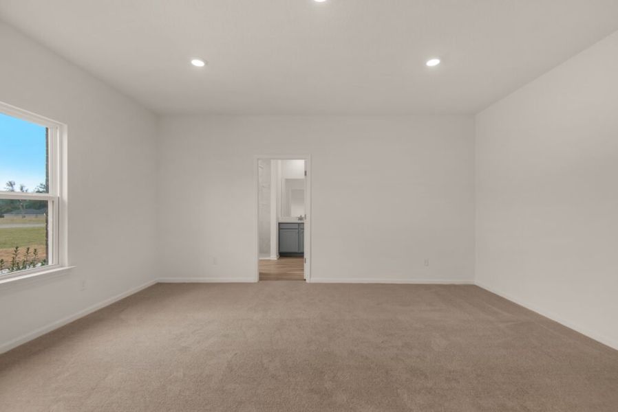 Representative unfurnished interior of a home built from the Osprey by Holiday Builders in Yellow River Ranch, Milton (Image 19). Representative unfurnished interior of a home built from the Osprey by Holiday Builders in Yellow River Ranch, Milton (Image 19).