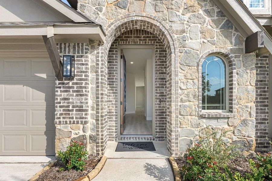 Front exterior of a new home in Arcadia Trails Classic 60, Balch Springs, TX, highlighting curb appeal (Image 20).