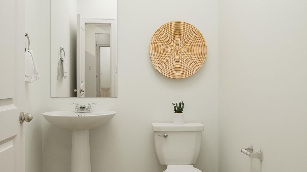 Close-up of interior finishes inside a home in Lively Ranch: Brookstone Collection, Georgetown (Image 18).