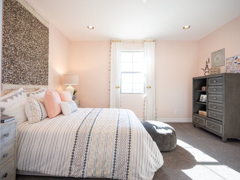 Furnished interior view inside a new home in Elegance at Eastmark, Mesa (Image 49).