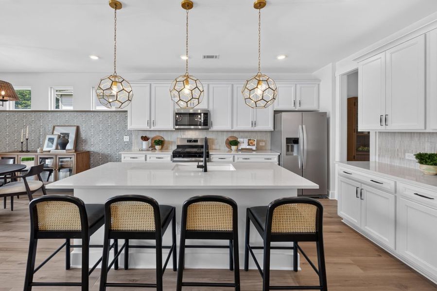 Representative furnished interior of a home built from the Wynfield by Pulte Homes in Everhour, Newnan (Image 40).