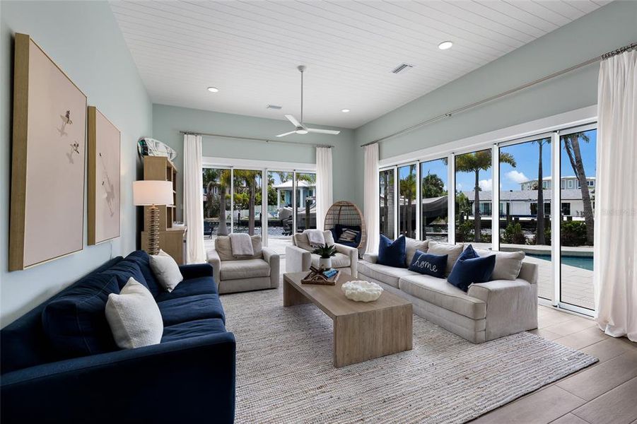 Furnished interior view inside a new home in , Bradenton Beach (Image 16).