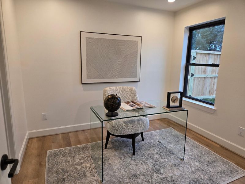 Furnished interior view inside a new home in , Houston (Image 30).