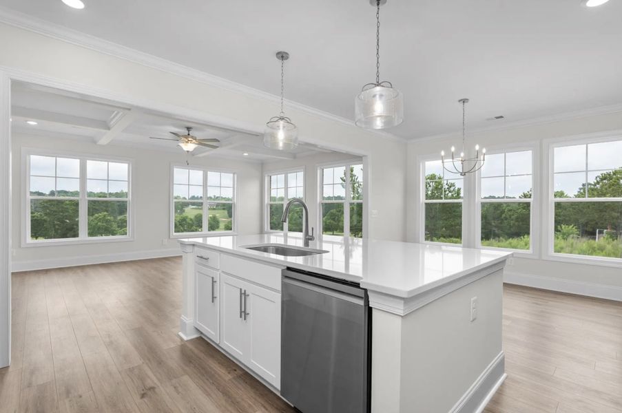 Furnished interior view inside a new home in Mount Vintage, North Augusta (Image 12).