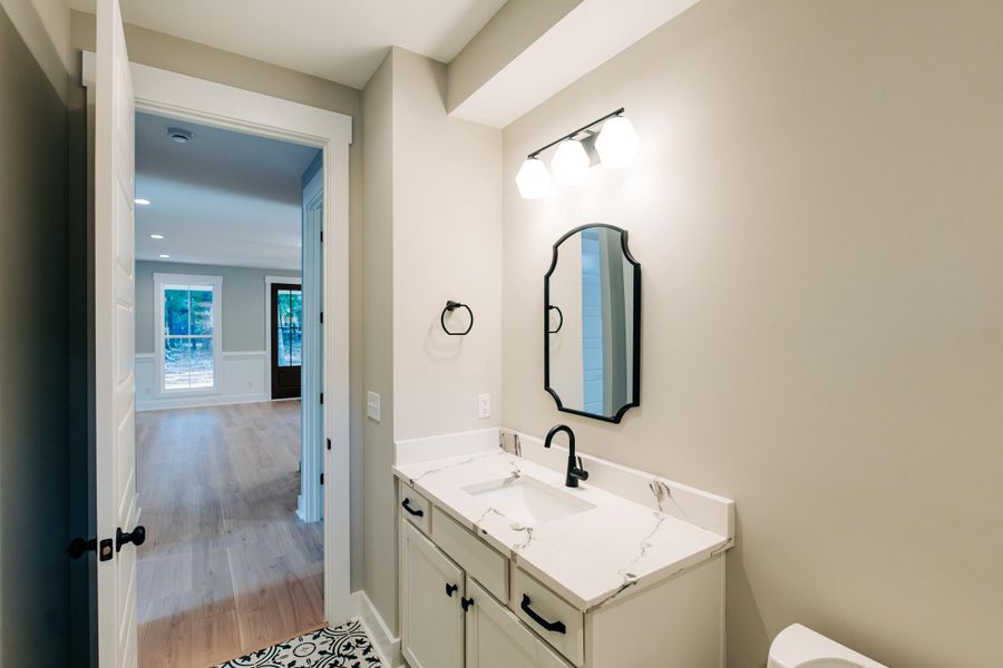 Furnished interior view inside a new home in , Walterboro (Image 9).