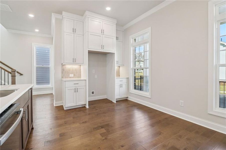 Spacious, unfurnished interior of a new home in Brackley Single Family, Cumming (Image 54). Spacious, unfurnished interior of a new home in Brackley Single Family, Cumming (Image 54).