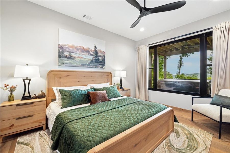 Furnished interior view inside a new home in , Blairsville (Image 4).