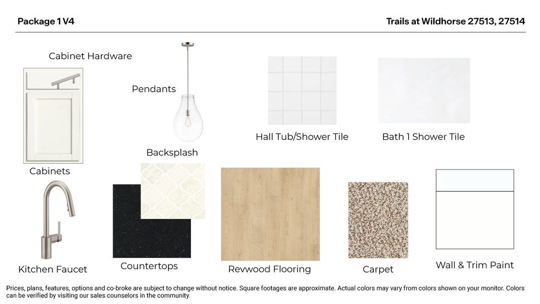 Materials commonly used for homes built from the The Caden by D.R. Horton in Trails at Wildhorse, Austin (Image 18).