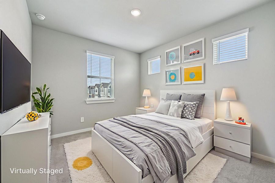 Photo is not of the actual home, but is an inspirational photo of builder’s model home and may depict options, furnishings, and/or decorator features that are not included