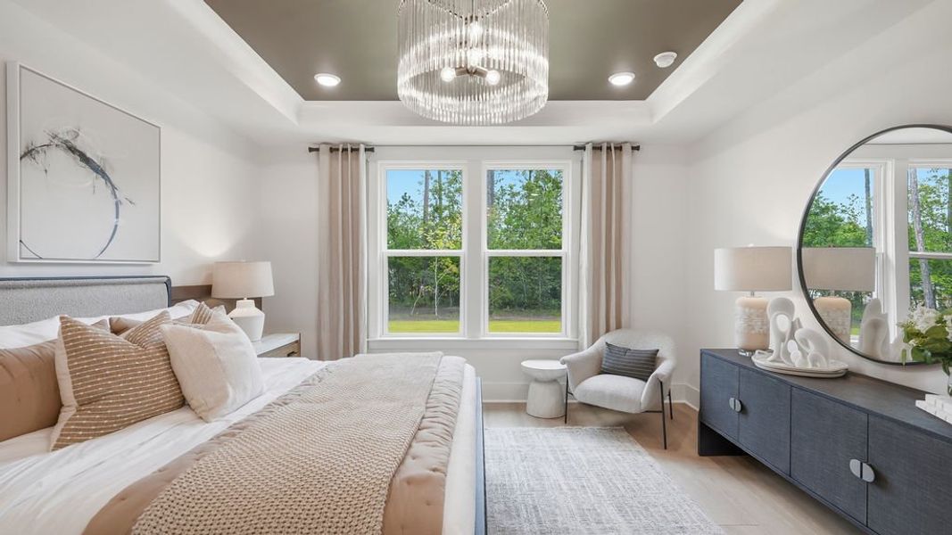 Representative furnished interior of a home built from the Mystique by Pulte Homes in Oakleaf Chase, Blythewood (Image 30).