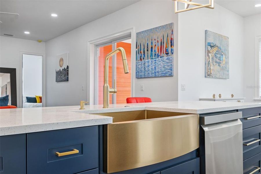 Furnished interior view inside a new home in , Hudson (Image 9).