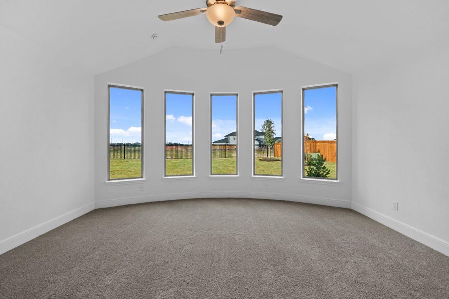 Spacious, unfurnished interior of a new home in Dunham Pointe 70', Cypress (Image 19).