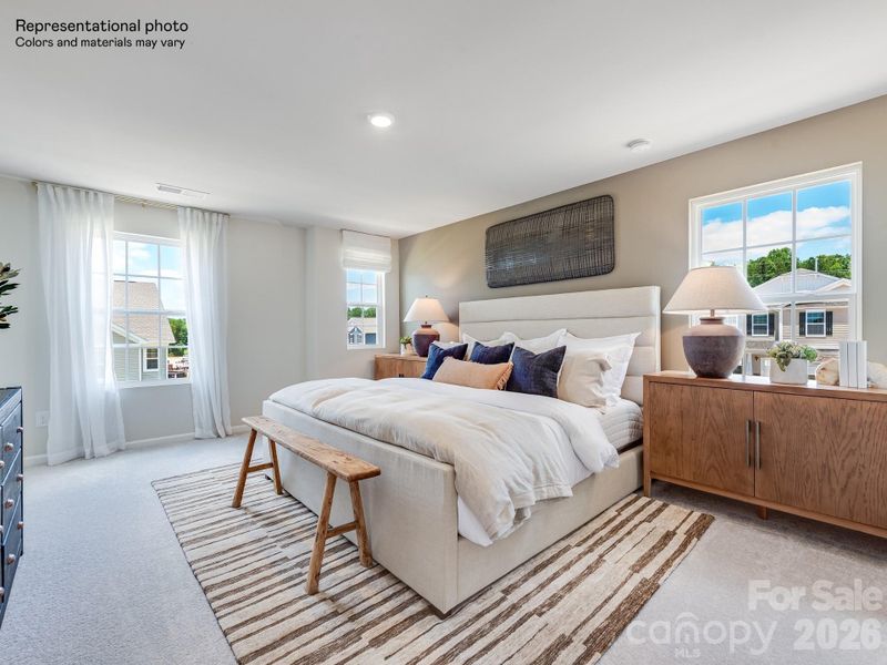 Furnished interior view inside a new home in Cannon Village, York (Image 7).