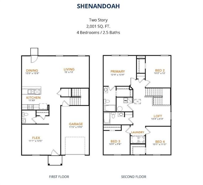 2D floor plan layout of this home in Waterside at Cedar Creek, Abilene, TX (Image 2). 2D floor plan layout of this home in Waterside at Cedar Creek, Abilene, TX (Image 2).