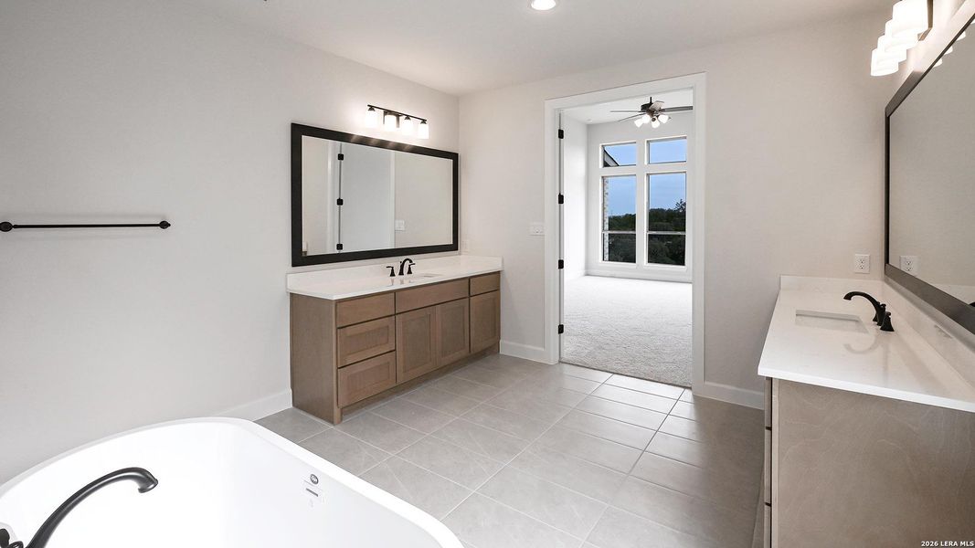 Furnished interior view inside a new home in Johnson Ranch, Bulverde (Image 6). Furnished interior view inside a new home in Johnson Ranch, Bulverde (Image 6).