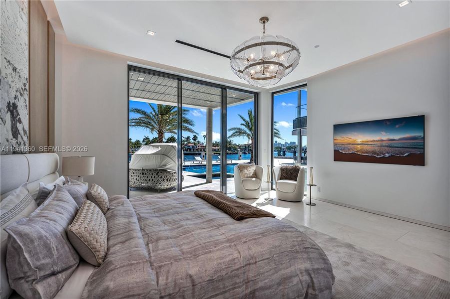 Furnished interior view inside a new home in , Fort Lauderdale (Image 7).