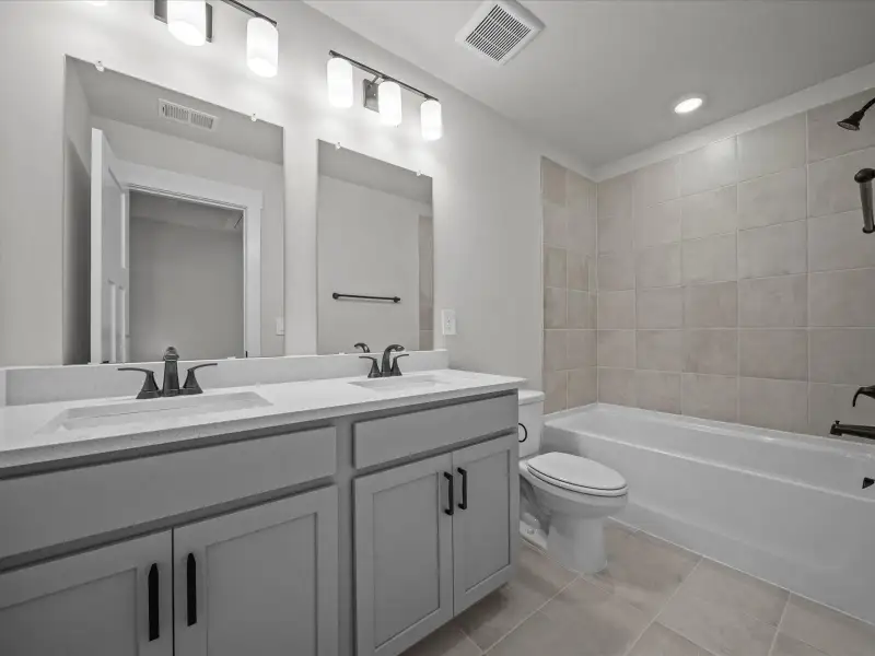 Furnished interior view inside a new home in Ashby Woods, Boiling Springs (Image 6).