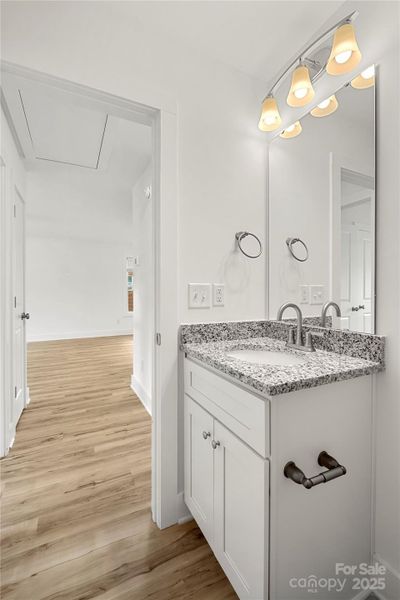 Furnished interior view inside a new home in , Albemarle (Image 11).