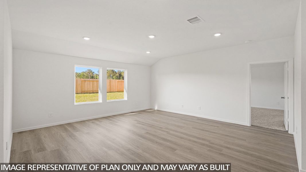 Spacious, unfurnished interior of a new home in The Canopies, Splendora (Image 14). Spacious, unfurnished interior of a new home in The Canopies, Splendora (Image 14).