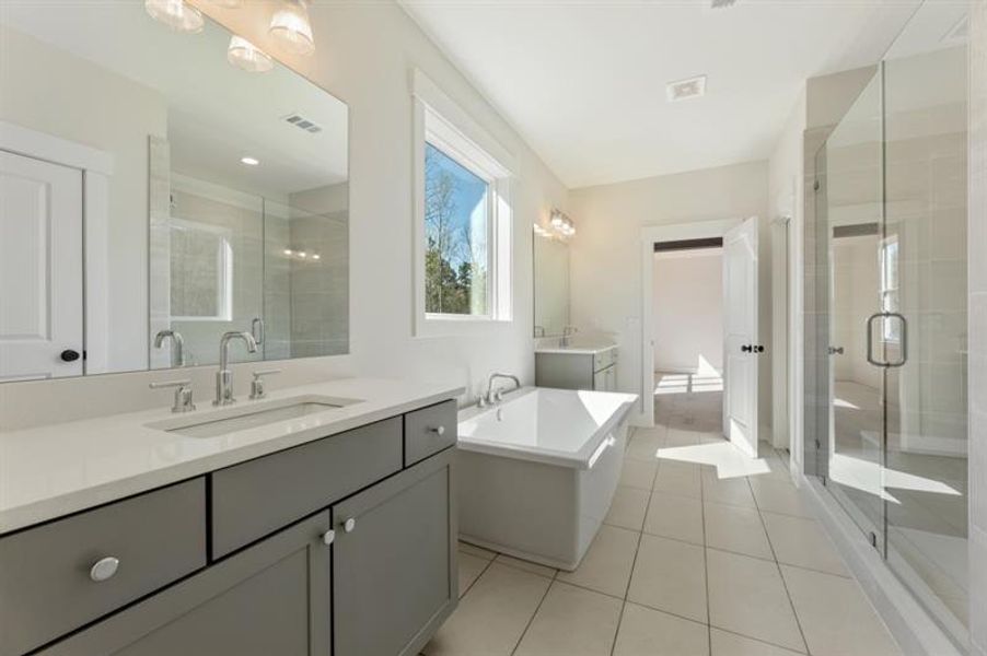 Furnished interior view inside a new home in Arden on Lanier, Cumming (Image 9). Furnished interior view inside a new home in Arden on Lanier, Cumming (Image 9).