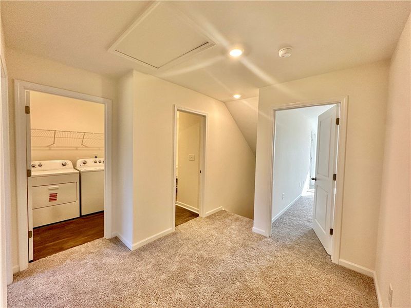 Spacious, unfurnished interior of a new home in Champions Village at Cherry Hill, Pendleton (Image 20).