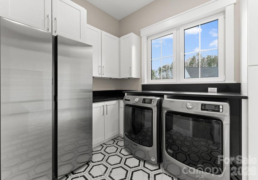 Furnished interior view inside a new home in , Mint Hill (Image 29).