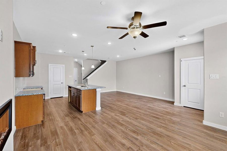 Furnished interior view inside a new home in Solterra Texas, Mesquite (Image 17).