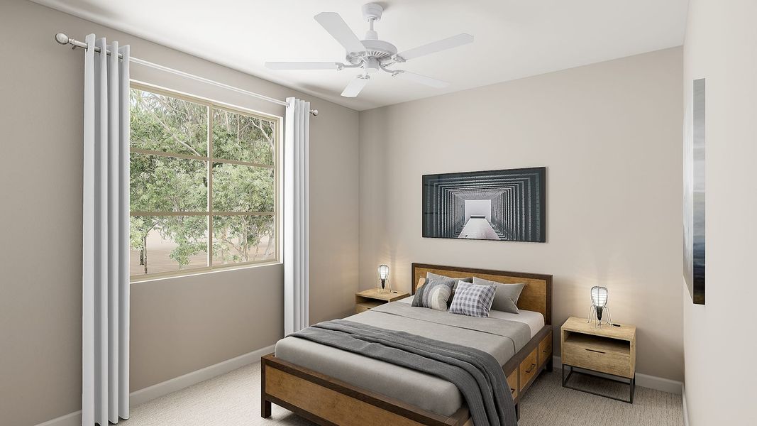 Representative furnished interior of a home built from the Willow Plan 40-9 by Tri Pointe Homes in Soleo, San Tan Valley (Image 14).