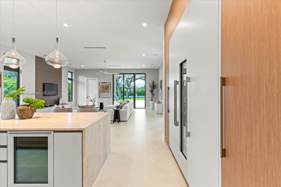 Furnished interior view inside a new home in , Miami (Image 41). Furnished interior view inside a new home in , Miami (Image 41).