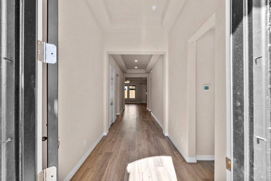 Inviting entryway with a bright, open feel that sets the tone for the home’s thoughtful design. Inviting entryway with a bright, open feel that sets the tone for the home’s thoughtful design.