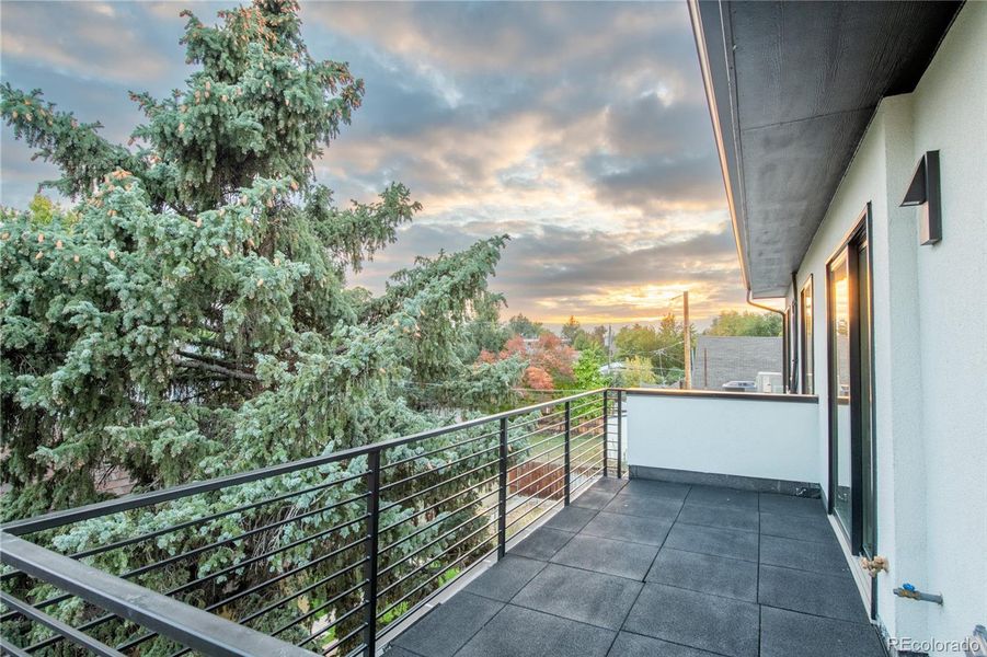 Exterior details and patio area of a home in , Denver (Image 1).