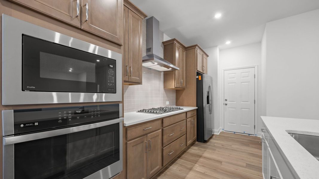 The Beramont Plan by DR homes in Farms at Bellingham, Mooresville, NC - Kitchen
