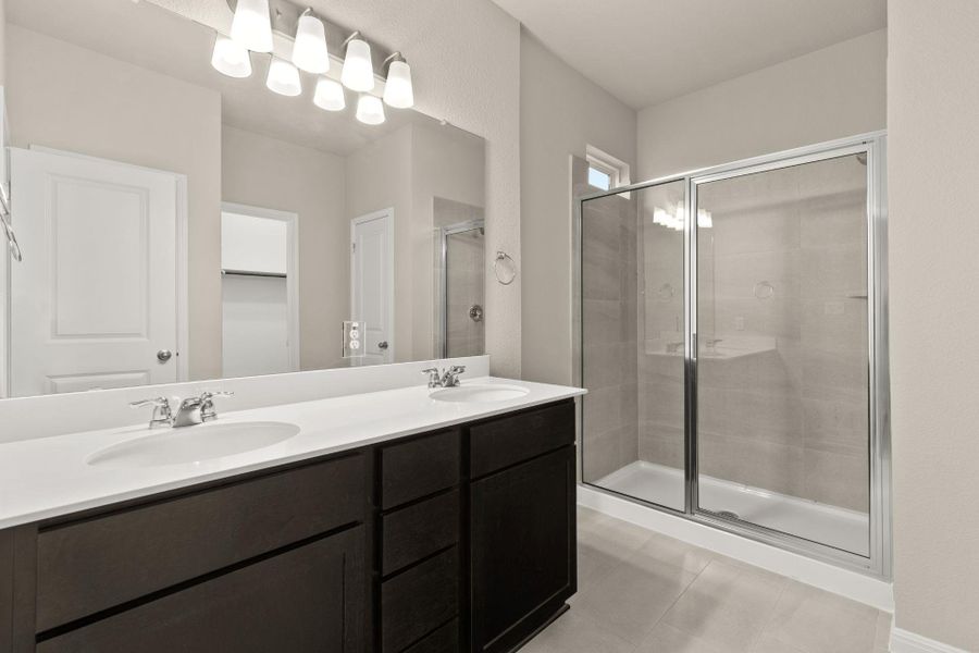 Primary Bath retreat with dual vanities - Representative Photo Primary Bath retreat with dual vanities - Representative Photo