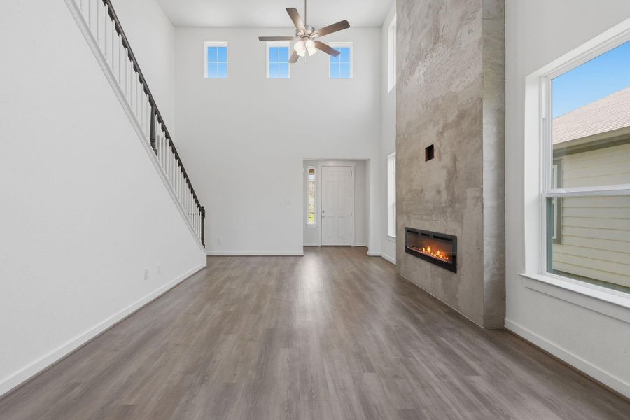 Spacious, unfurnished interior of a new home in Mostyn Springs, Magnolia (Image 25). Spacious, unfurnished interior of a new home in Mostyn Springs, Magnolia (Image 25).