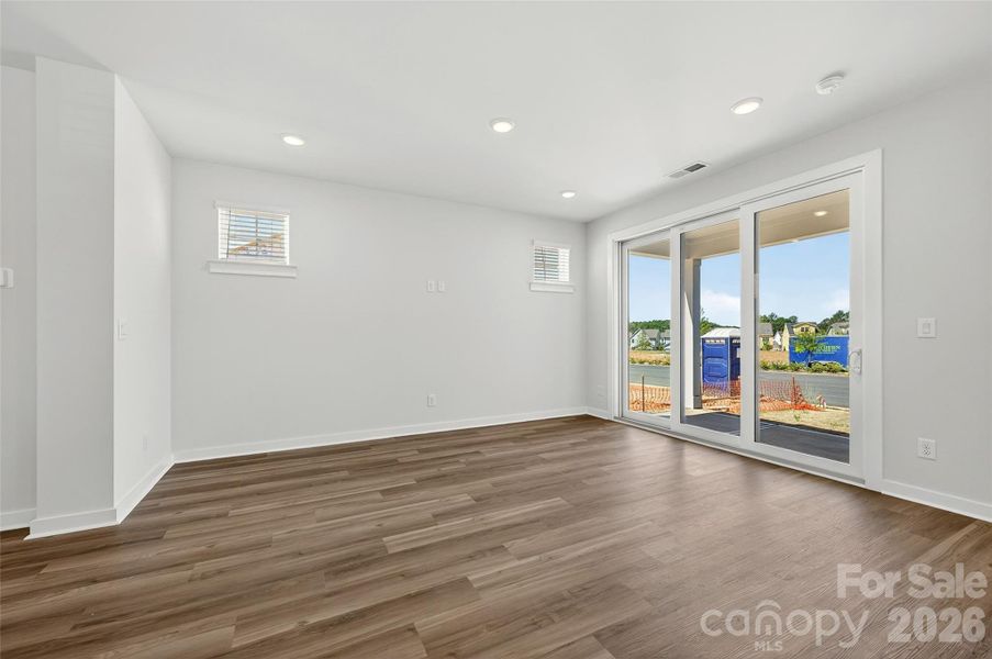 Spacious, unfurnished interior of a new home in The River District - Pioneer Collection, Charlotte (Image 10).