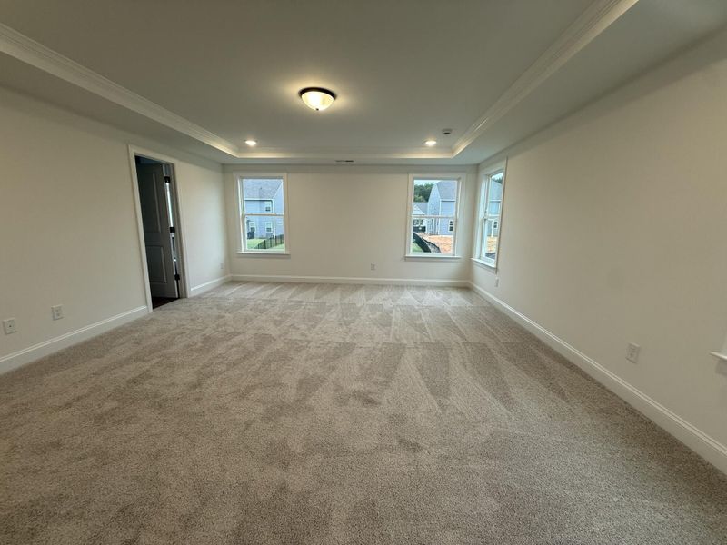 Spacious, unfurnished interior of a new home in Carrington, Stanley (Image 25). Spacious, unfurnished interior of a new home in Carrington, Stanley (Image 25).