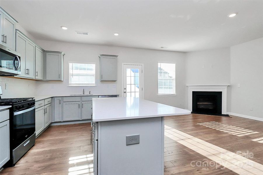 Furnished interior view inside a new home in , Gastonia (Image 5).