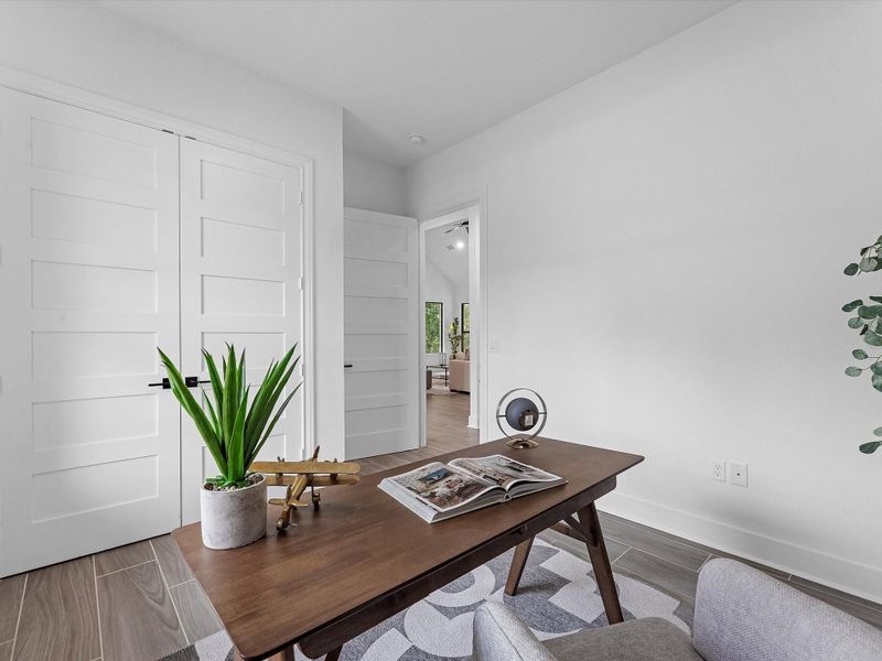 Furnished interior view inside a new home in , Dayton (Image 12). Furnished interior view inside a new home in , Dayton (Image 12).