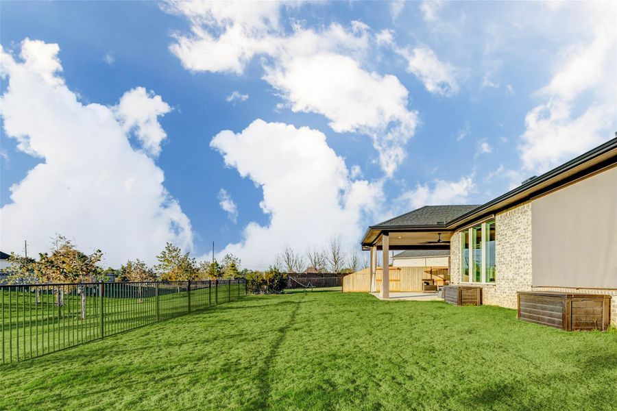 Exterior details and patio area of a home in , Fulshear (Image 24). Exterior details and patio area of a home in , Fulshear (Image 24).