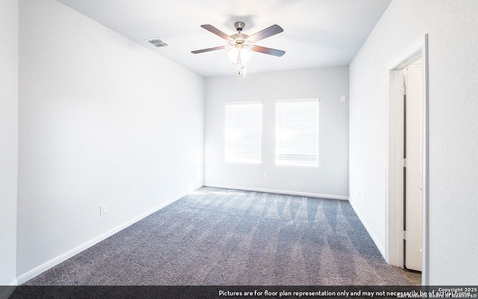 Spacious, unfurnished interior of a new home in Willow View, Converse (Image 5). Spacious, unfurnished interior of a new home in Willow View, Converse (Image 5).