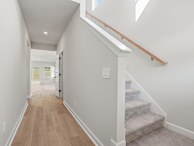 Spacious, unfurnished interior of a new home in Brayfield Manor - Heritage Collection, Wellford (Image 10).