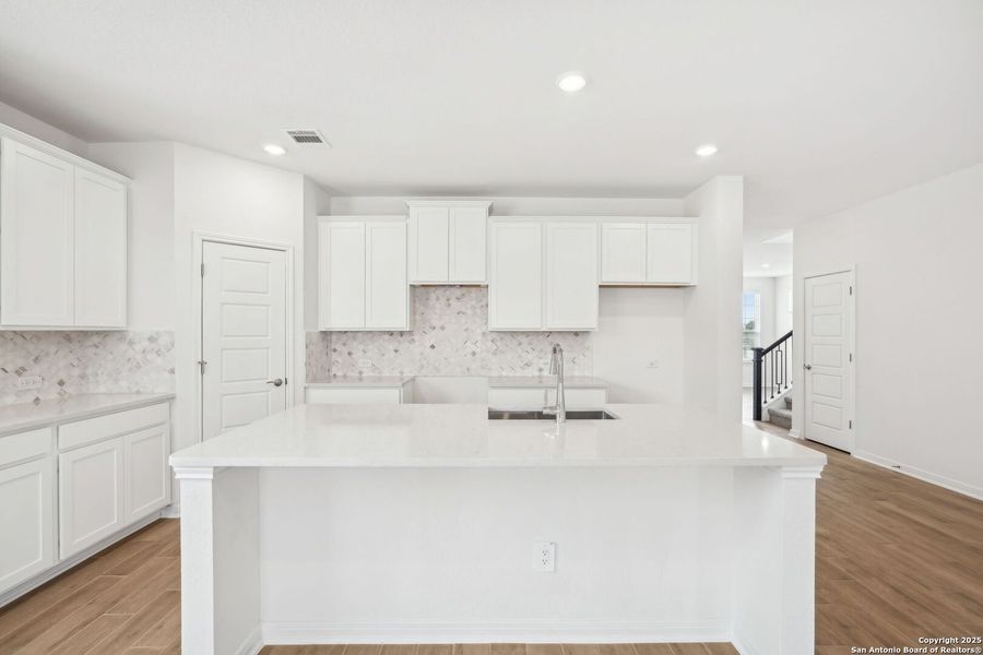 Furnished interior view inside a new home in Carmel Ranch, Schertz (Image 19).
