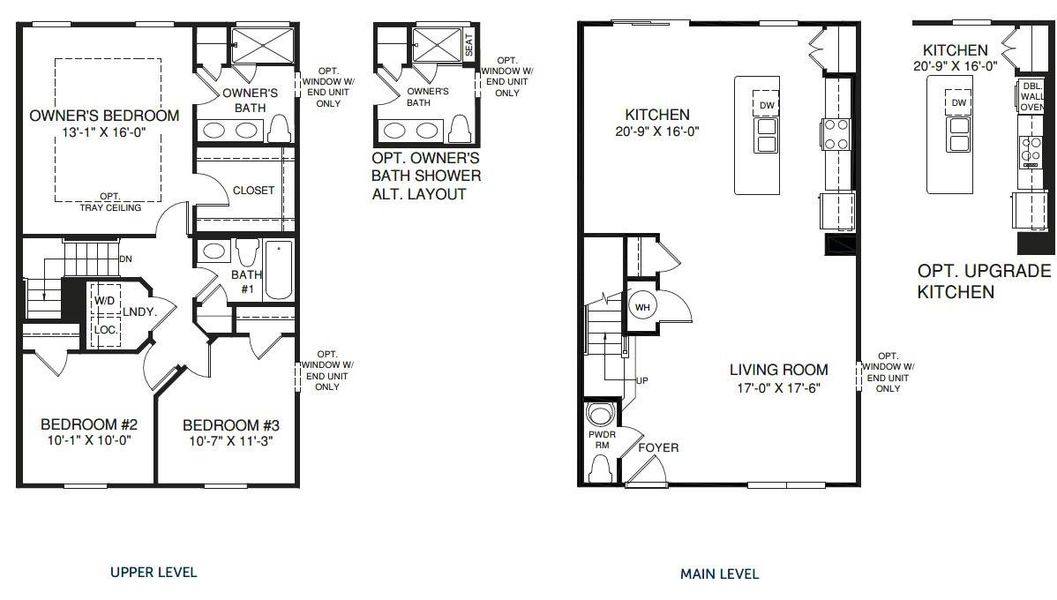 Mendelssohn S - 2 story floorplan