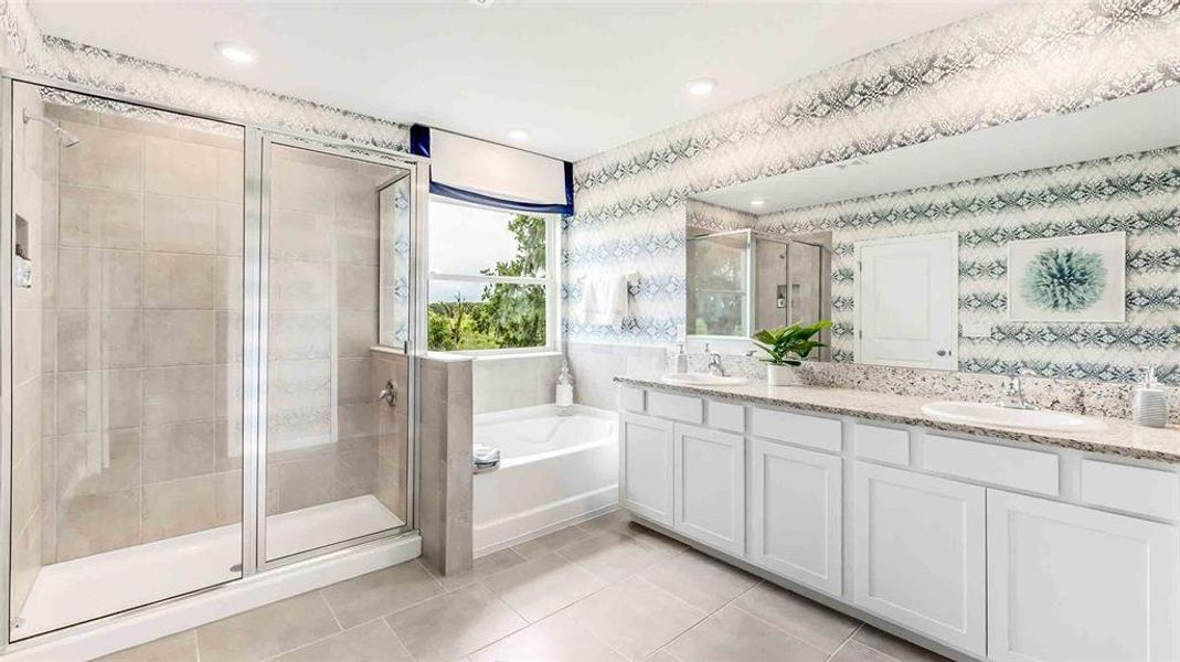 Furnished interior view inside a new home in , Zephyrhills (Image 3).